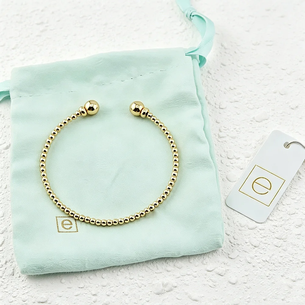 VKVVA Fashion Jewelry Steel Hoop Copper Bead Bangle for Women Birthday Gifts, Unique Gift
VKVVA Fashion Jewelry Steel Hoop Copper Bead Bangle for Women Birthday Gifts, Unique Gift