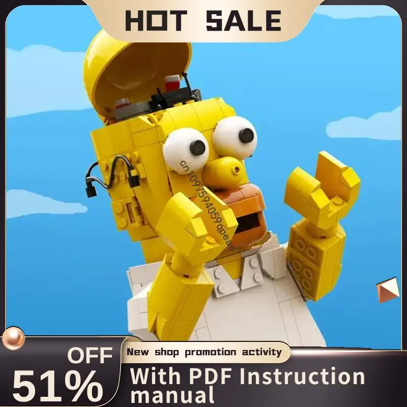 New 720Pcs Popular Simpsoned Series Character Upscaled Minifigures Moc Model Bricks Diy Creative Ideas Toy Birthday Gifts Blocks
New 720Pcs Popular Simpsoned Series Character Upscaled Minifigures Moc Model Bricks Diy Creative Ideas Toy Birthday Gifts Blocks