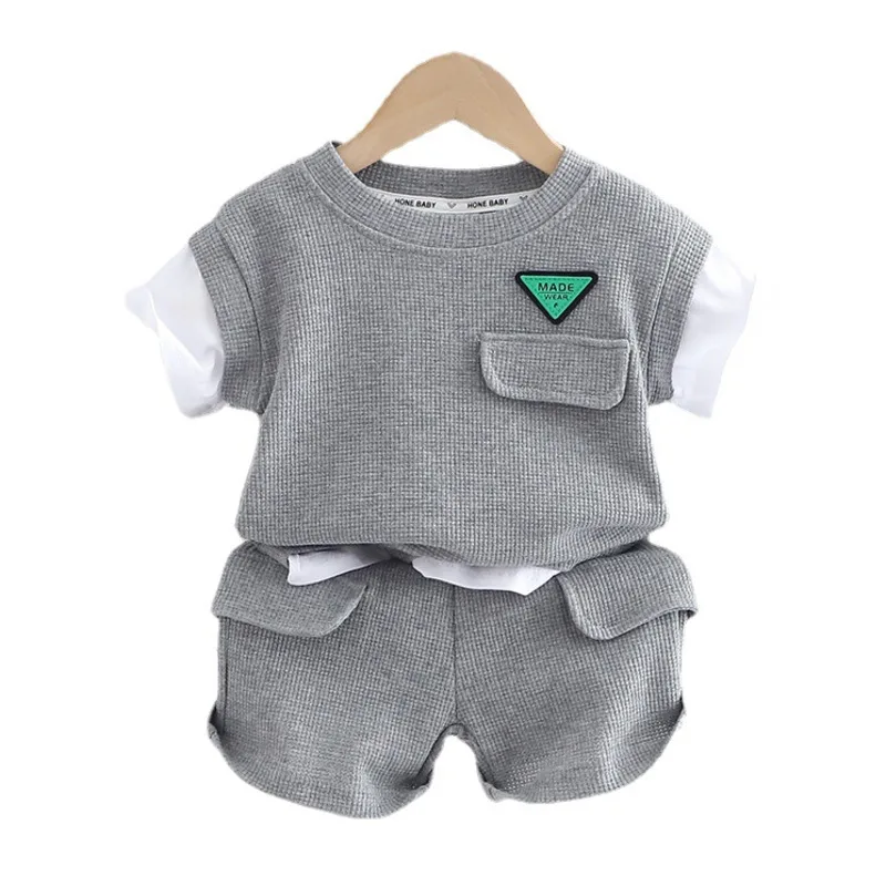 New Summer Baby Boys Clothes Suit Children Clothing Toddler Casual T-Shirt Shorts 2Pcs/Set Infant Sports Costume Kids Tracksuits
New Summer Baby Boys Clothes Suit Children Clothing Toddler Casual T-Shirt Shorts 2Pcs/Set Infant Sports Costume Kids Tracksuits