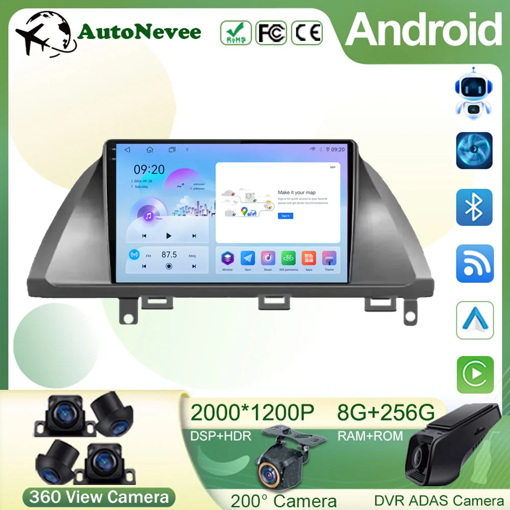 Android 15 Car Radio Multimedia Player For Honda Odyssey 2005 - 2010 Auto Stereo Carplay GPS Navigation System 2 Din DSP
Android 15 Car Radio Multimedia Player For Honda Odyssey 2005 - 2010 Auto Stereo Carplay GPS Navigation System 2 Din DSP
