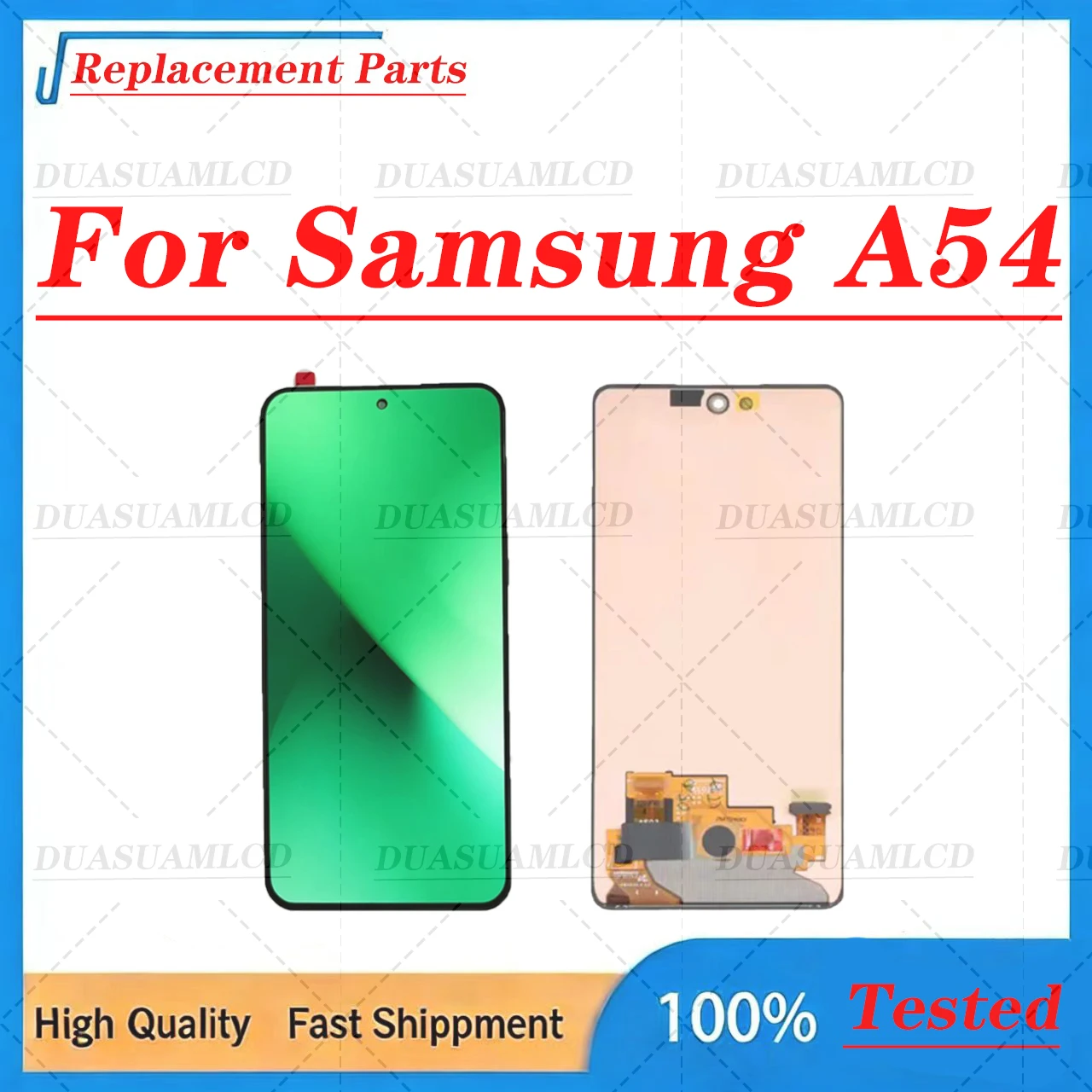 Compatible Screen for Samsung A54 5G A546 6.4" Display Touch Digitizer – Original OLED/TFT LCD/OLED (No Frame)
Compatible Screen for Samsung A54 5G A546 6.4" Display Touch Digitizer – Original OLED/TFT LCD/OLED (No Frame)