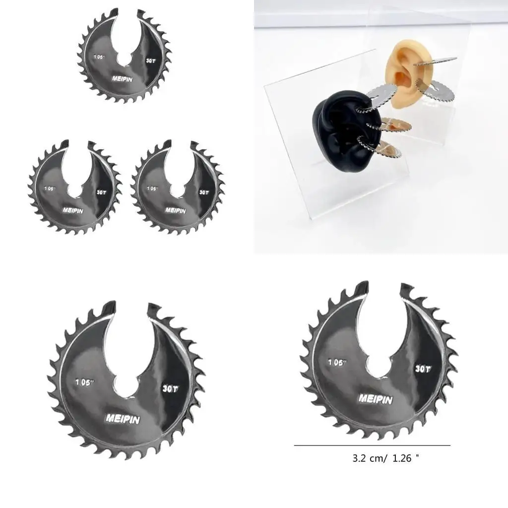 J78F Futuristic Gear Ear Clip Fashionable Non Piercing Ear Jewelry Fashion Accessory
J78F Futuristic Gear Ear Clip Fashionable Non Piercing Ear Jewelry Fashion Accessory