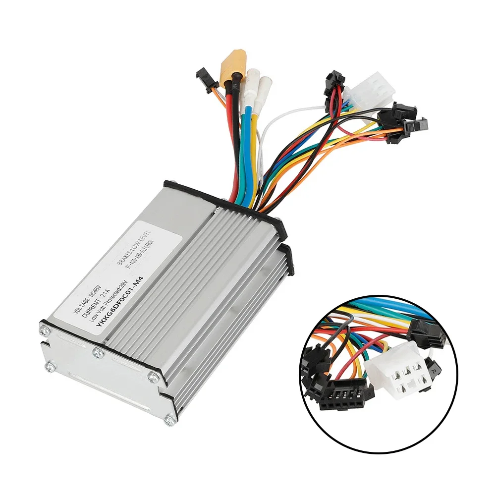 Upgrade Your Electric Scooter's Control System with Intelligent Brushless Motor Controller, 48V 21A, Silver Color
Upgrade Your Electric Scooter's Control System with Intelligent Brushless Motor Controller, 48V 21A, Silver Color