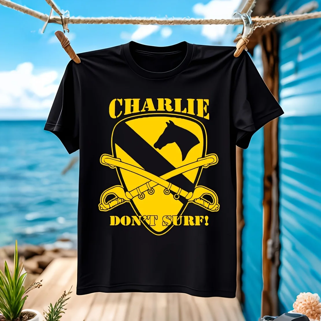 Charlie Don't Surf, Summer Men's T-shirt 100% Cotton Casual Breathable Confortable casual daily wear available in various sizes
Charlie Don't Surf, Summer Men's T-shirt 100% Cotton Casual Breathable Confortable casual daily wear available in various sizes