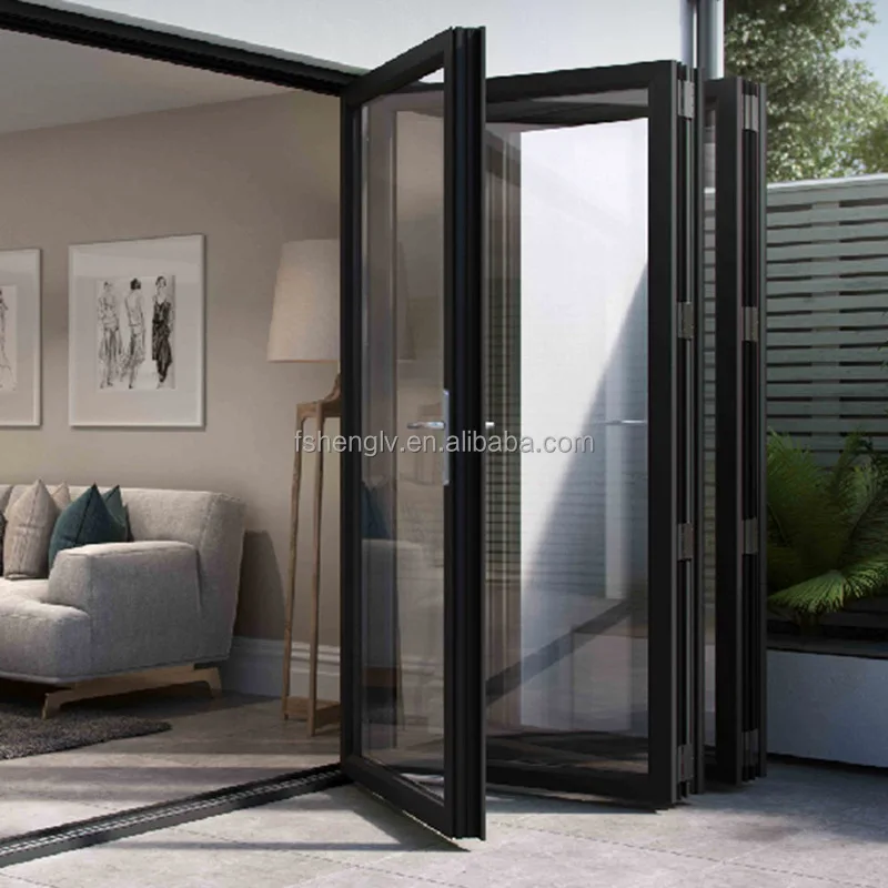 Custom Modern Foldable Glass Aluminium Folding Door With Grill Design Waterproof For Small Spaces And Villas
Custom Modern Foldable Glass Aluminium Folding Door With Grill Design Waterproof For Small Spaces And Villas