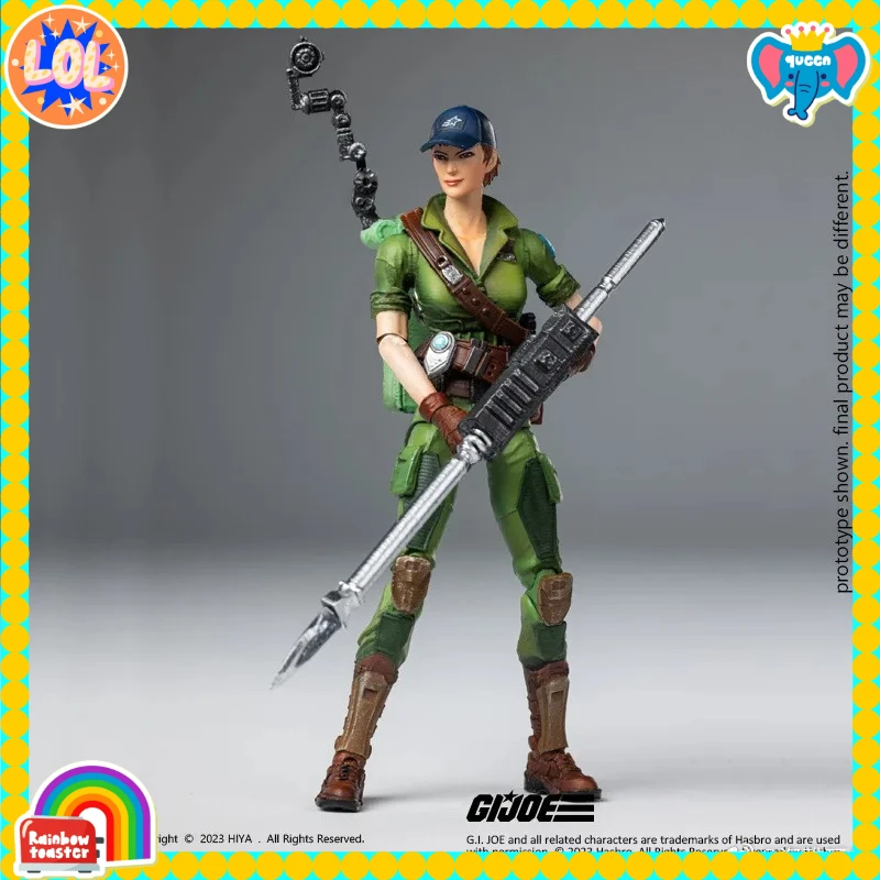 1/18 HIYA 3.75inch Action Figure Exquisite Mini Series G.I.Joe Lady Jaye Anime Model Toy
1/18 HIYA 3.75inch Action Figure Exquisite Mini Series G.I.Joe Lady Jaye Anime Model Toy