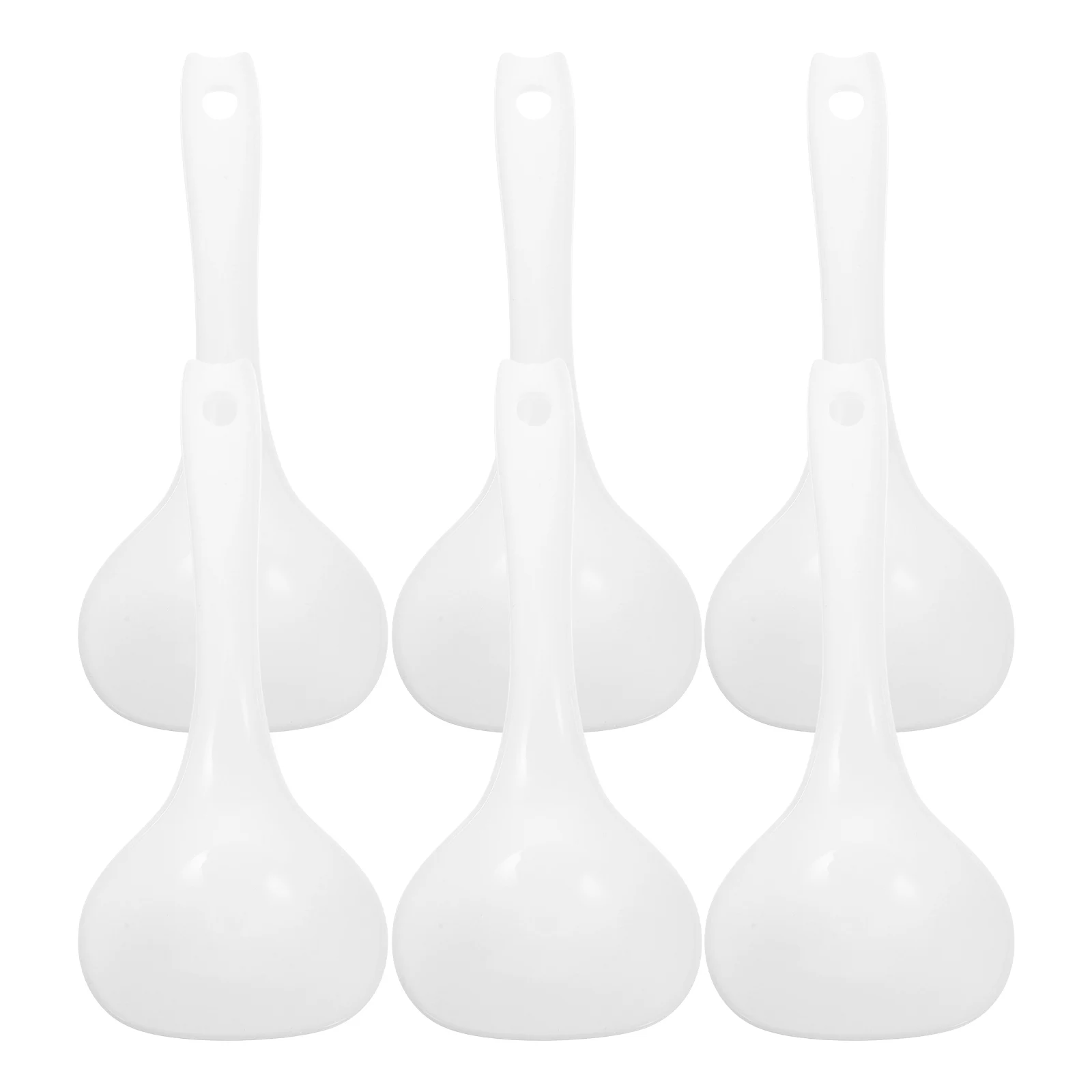 6 Pcs Restaurant Ladle Soup Ladle Spoons Kitchen Restaurant Canteen Hotel PP Material Smooth Safe Practical Design
6 Pcs Restaurant Ladle Soup Ladle Spoons Kitchen Restaurant Canteen Hotel PP Material Smooth Safe Practical Design