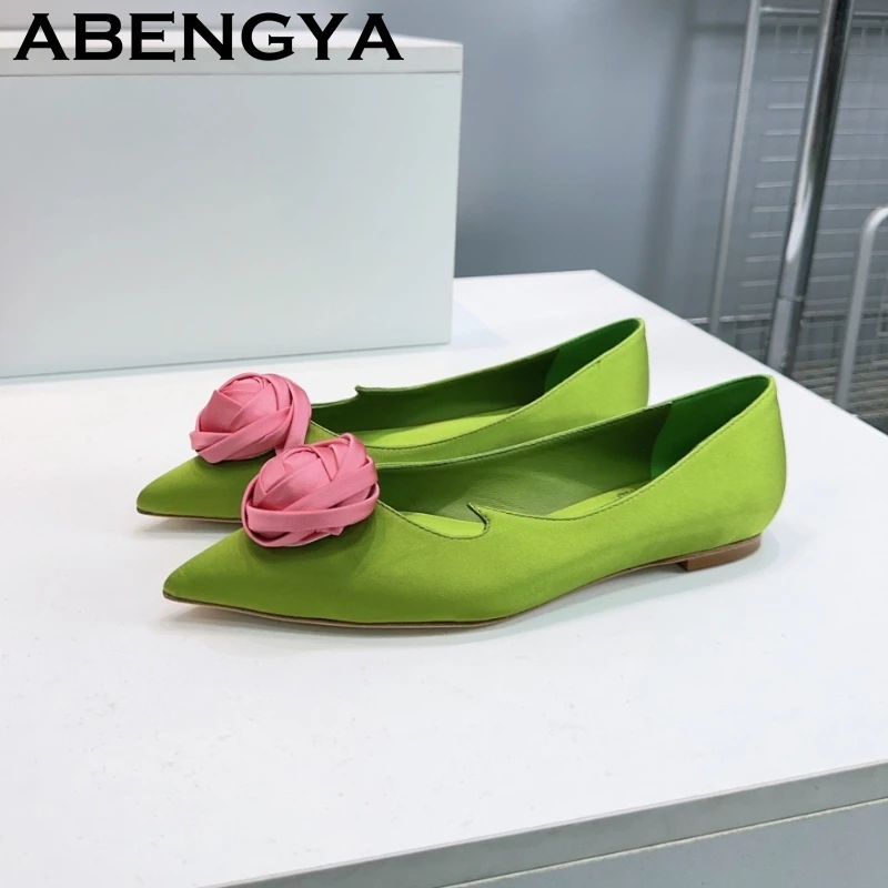 2026 Summer Fashion Flower Ballet Flat Shoes Women Pointed Toe High Heels Stilettos Ladies Sexy Runway Party Single Shoes Female
2026 Summer Fashion Flower Ballet Flat Shoes Women Pointed Toe High Heels Stilettos Ladies Sexy Runway Party Single Shoes Female