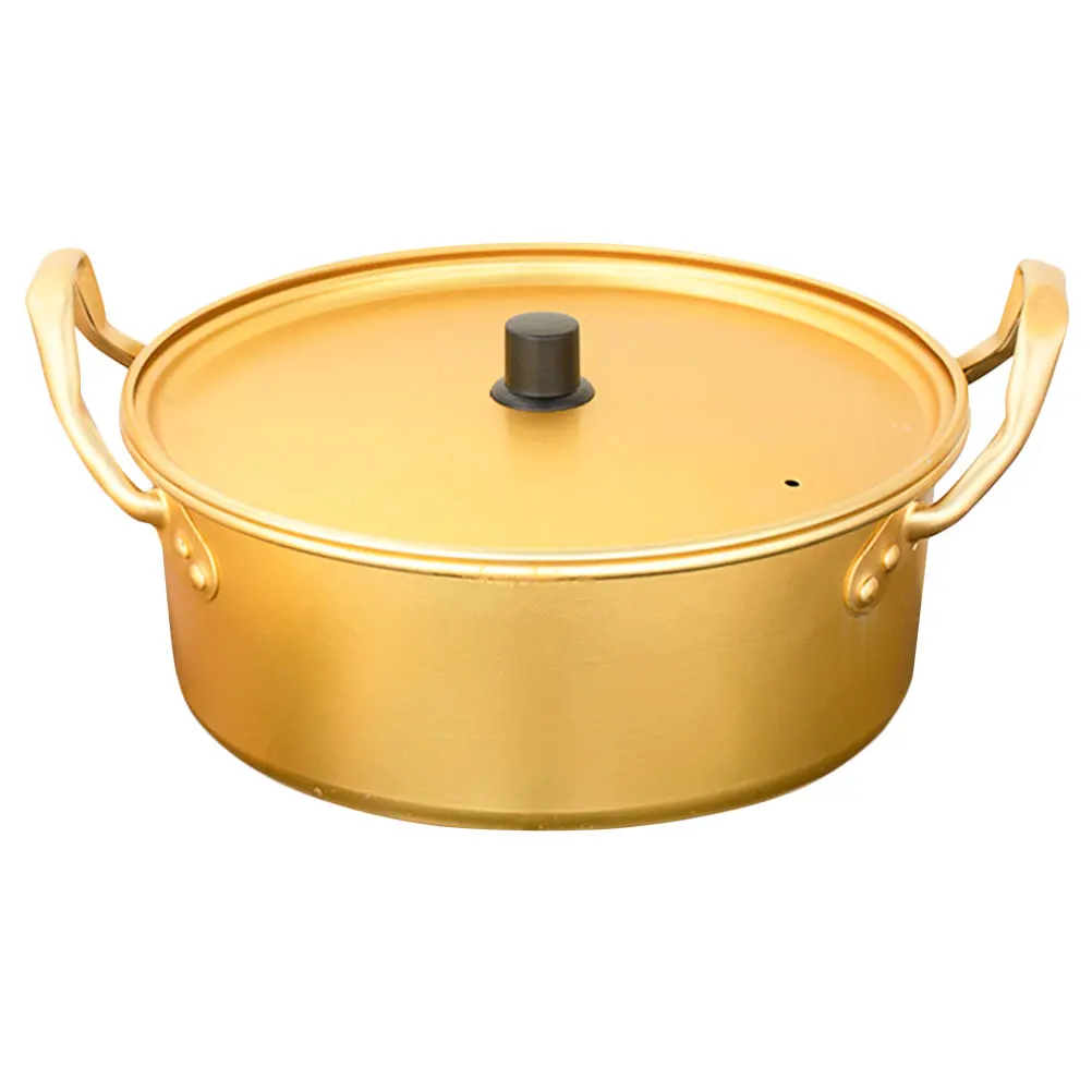 Instant Noodle Pot 18CM Yellow Aluminum Soup Pan Ramen Cooker Stew Pot Small Kitchen Accessories Cooking Pots 
Instant Noodle Pot 18CM Yellow Aluminum Soup Pan Ramen Cooker Stew Pot Small Kitchen Accessories Cooking Pots