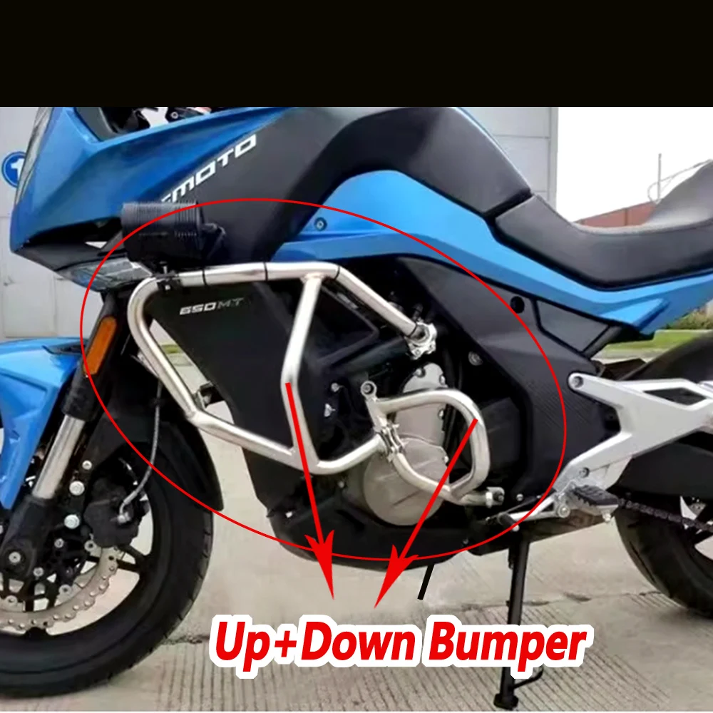 For CFMOTO 650MT 650 MT bumper modification travel rally full surround anti drop bar competitive front bumper engine bumper
For CFMOTO 650MT 650 MT bumper modification travel rally full surround anti drop bar competitive front bumper engine bumper