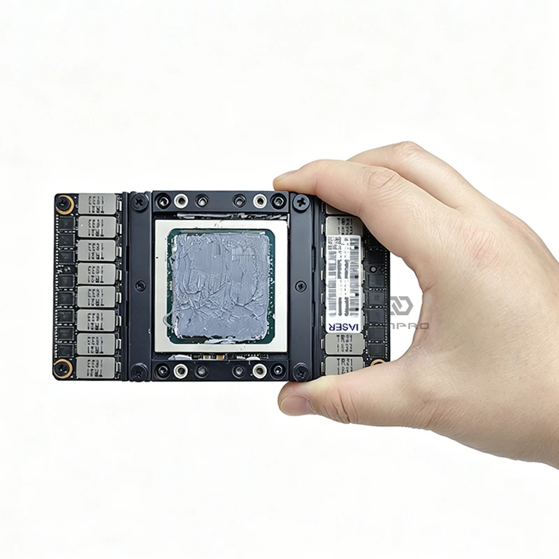 NVIDIA V100 16G 32G GPU SXM2 To PCI-E Adapter Board With Cooler AI Computing Graphics Card Deep Learning
NVIDIA V100 16G 32G GPU SXM2 To PCI-E Adapter Board With Cooler AI Computing Graphics Card Deep Learning