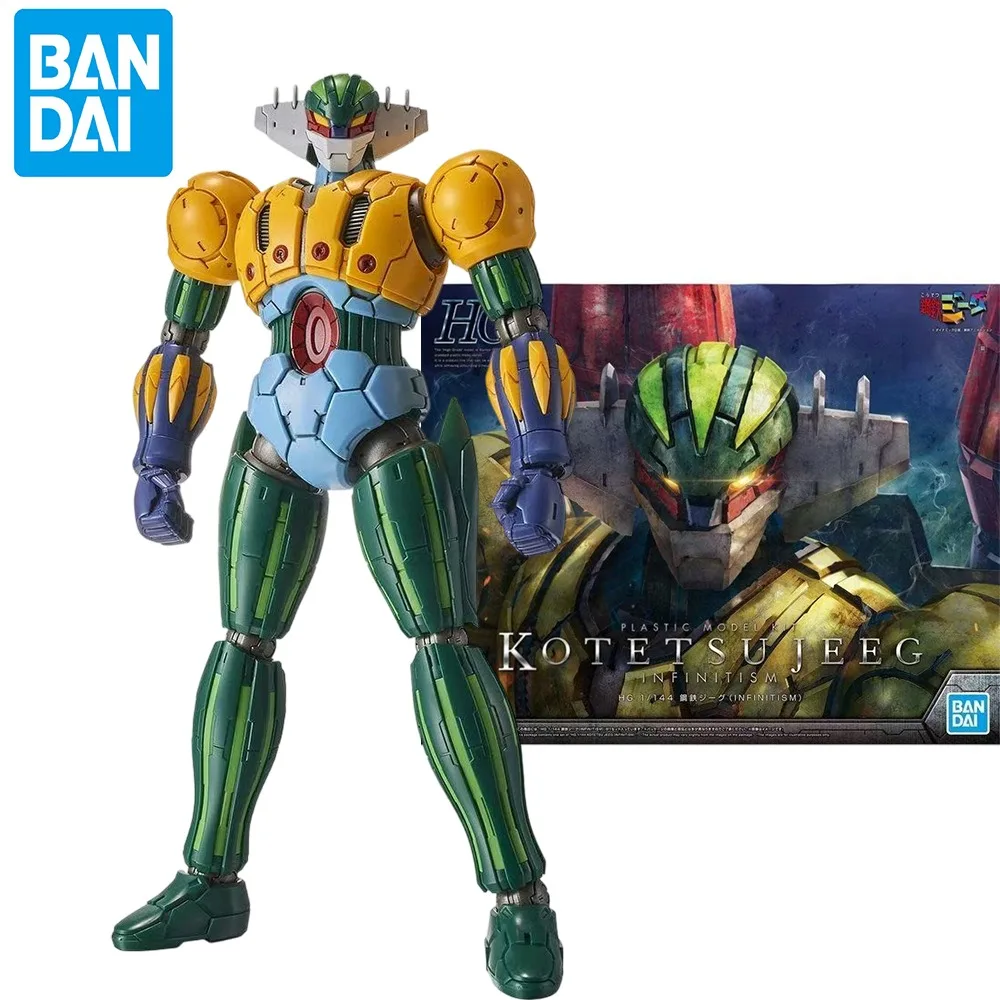 Bandai Model Kit Anime Figure HG 1/144 KOTETSU JEEG Action Figure Assembly Model Toys Collectible Gifts for Children
Bandai Model Kit Anime Figure HG 1/144 KOTETSU JEEG Action Figure Assembly Model Toys Collectible Gifts for Children