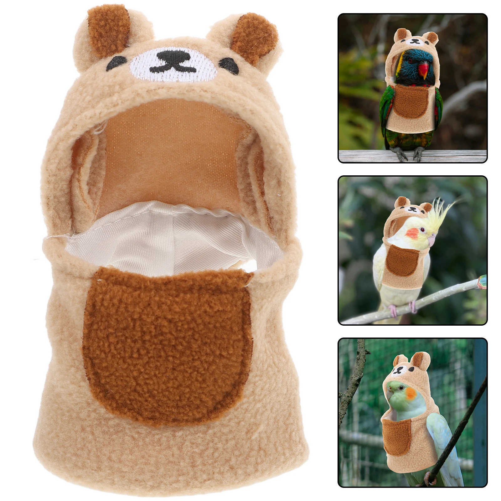 Warm Flight Jacket Style Clothes For Cockatiels Chenille Winter Hoodie Cosplay Outfit Easy Wear Comfortable Fit Small Animals
Warm Flight Jacket Style Clothes For Cockatiels Chenille Winter Hoodie Cosplay Outfit Easy Wear Comfortable Fit Small Animals