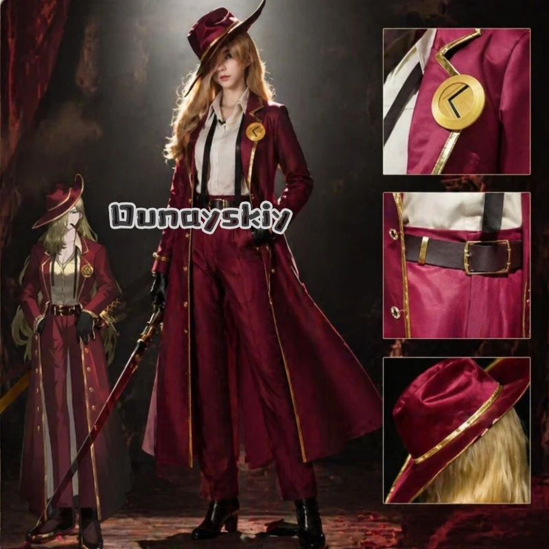 LWW27*Limbus Company Valencina Cosplay Costume Full With Signature Dual Sword Accessories Character Replica For Halloween Role
LWW27*Limbus Company Valencina Cosplay Costume Full With Signature Dual Sword Accessories Character Replica For Halloween Role