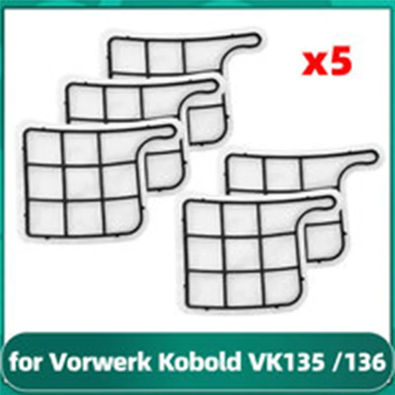 A76X-For VORWERK VK135/VK136/VK369 Replacement Motor Protection Filter Spare Pack For Vacuum Cleaner Accessories
A76X-For VORWERK VK135/VK136/VK369 Replacement Motor Protection Filter Spare Pack For Vacuum Cleaner Accessories