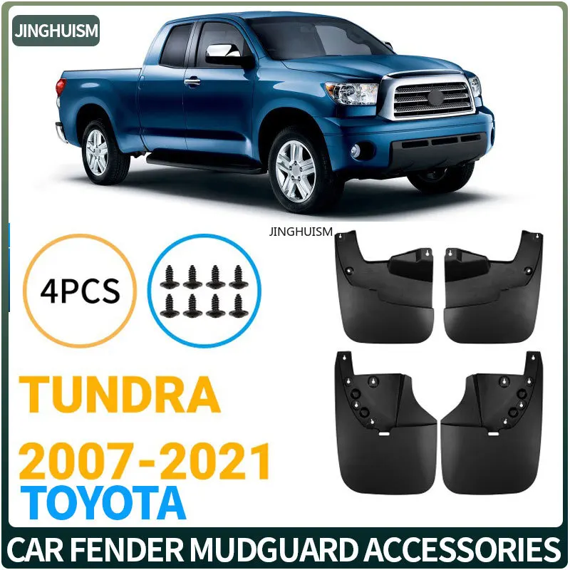 Car Tire Mud Flaps for Toyota Tundra 2007-2021 Auto Parts Truck Exterior Upgrade Black ABS Polymer Splash Guards Mudguards
Car Tire Mud Flaps for Toyota Tundra 2007-2021 Auto Parts Truck Exterior Upgrade Black ABS Polymer Splash Guards Mudguards