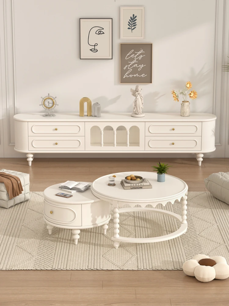 solid wood paint TVcabinet coffee table combination modern simple small apartment paint black floorcabinet
solid wood paint TVcabinet coffee table combination modern simple small apartment paint black floorcabinet