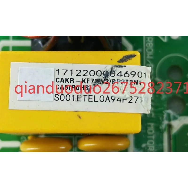CAKR-KF72W2/BP3T2N1CA8 Brand new original for Midea export air conditioner outdoor unit computer board main control board
CAKR-KF72W2/BP3T2N1CA8 Brand new original for Midea export air conditioner outdoor unit computer board main control board