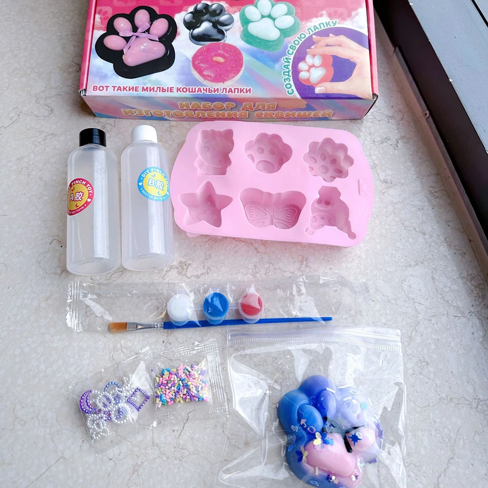 Diy taba squishy kit conjunto gel líquido, silicone líquido squishy fazendo kit perfeito kawaii taba squishy gato personagens do
Diy taba squishy kit conjunto gel líquido, silicone líquido squishy fazendo kit perfeito kawaii taba squishy gato personagens do