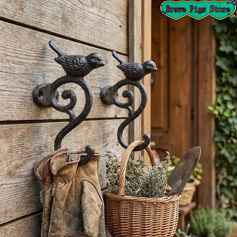 Creative Rustic Cast Iron Wall Hook Decorative Heavy Duty Wall Mounted Rack Sturdy Rust Proof Entryway Key Organizer Living Room
Creative Rustic Cast Iron Wall Hook Decorative Heavy Duty Wall Mounted Rack Sturdy Rust Proof Entryway Key Organizer Living Room