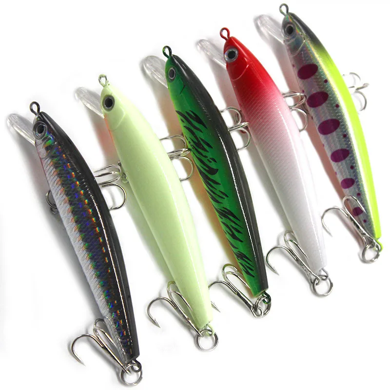 ABS Bionic Slim Floating Minnow Lifelike Hard Lure 12cm 7g Artificial Bait Freshwater Saltwater Bass Pike Mandarin Perch
ABS Bionic Slim Floating Minnow Lifelike Hard Lure 12cm 7g Artificial Bait Freshwater Saltwater Bass Pike Mandarin Perch
