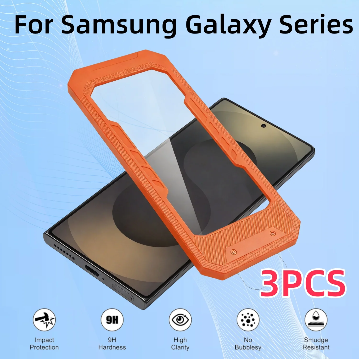 3PCS For Samsung Galaxy S26 Ultra S26Ultra S25 PLUS Edge S24 Screen Protector Dust-Free Installation Kit Clear Tempered Glass
3PCS For Samsung Galaxy S26 Ultra S26Ultra S25 PLUS Edge S24 Screen Protector Dust-Free Installation Kit Clear Tempered Glass