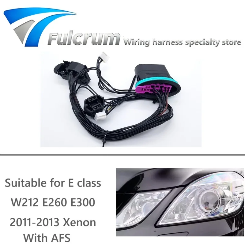 Suitable for Mercedes-Benz E class W212 E260 E300 2011-2013 Xenon headlight wiring harness internal wire harness plug With AFS
Suitable for Mercedes-Benz E class W212 E260 E300 2011-2013 Xenon headlight wiring harness internal wire harness plug With AFS
