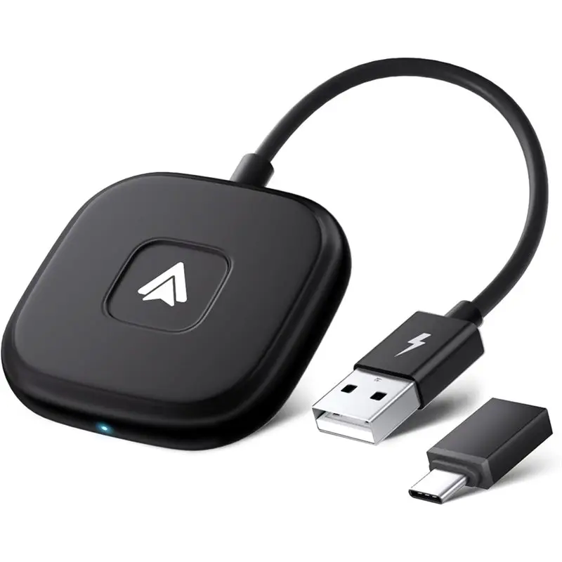 Беспроводной адаптер Y43A-1 для Android Auto, Plug and Play, для заводской проводной системы Android Auto во всех автомобилях - низкая задержка
Беспроводной адаптер Y43A-1 для Android Auto, Plug and Play, для заводской проводной системы Android Auto во всех автомобилях - низкая задержка