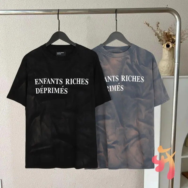 American High Street Retro Classic Letter Logo ERD T-shirt 1:1 Cotton Round Neck Short Sleeve Casual Loose Men Women Tshirt
American High Street Retro Classic Letter Logo ERD T-shirt 1:1 Cotton Round Neck Short Sleeve Casual Loose Men Women Tshirt