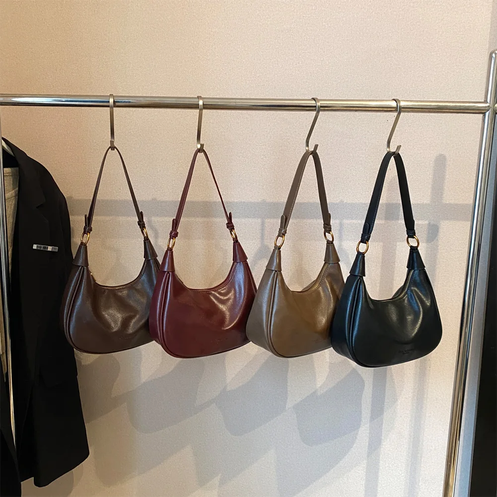 Shoulder Bag for Women Adjustable Strap Underarm Bag PU Leather with Zipper Crescent Bag Handbag Work Travel Bag
Shoulder Bag for Women Adjustable Strap Underarm Bag PU Leather with Zipper Crescent Bag Handbag Work Travel Bag