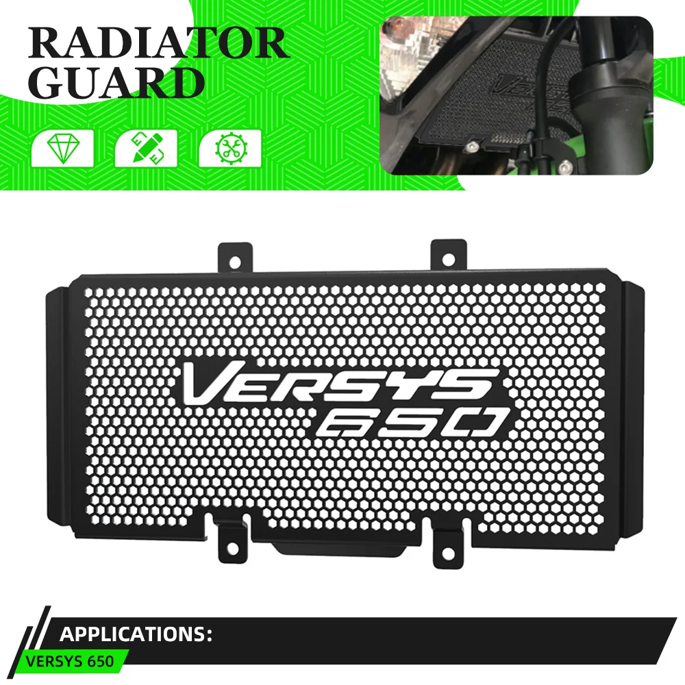 For Kawasaki Versys 650 2010-2011-2012-2013-2014 Motorcycle Accessories Radiator Guard Protector Grille Grill Cover Versys650
For Kawasaki Versys 650 2010-2011-2012-2013-2014 Motorcycle Accessories Radiator Guard Protector Grille Grill Cover Versys650