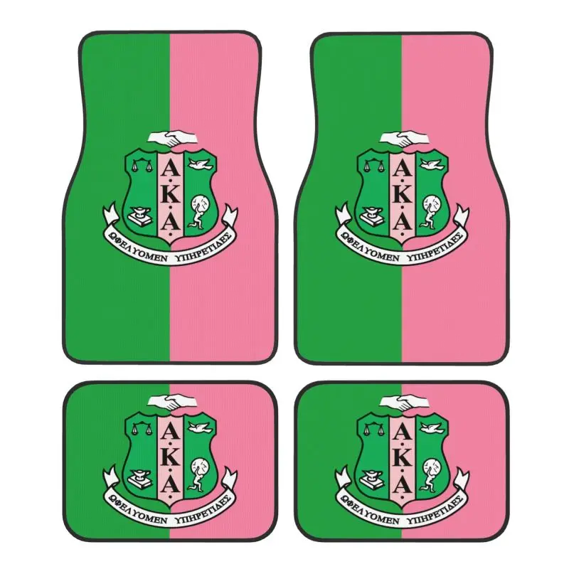 Комплект автомобильных ковриков AKA Sorority 1908, розово-зеленый принт, 4 штуки, универсальные, нескользящие, для передних и задних сидений, всепогодные
Комплект автомобильных ковриков AKA Sorority 1908, розово-зеленый принт, 4 штуки, универсальные, нескользящие, для передних и задних сидений, всепогодные