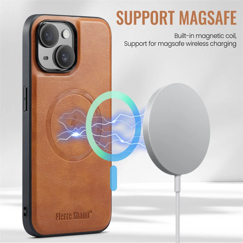 Luxury Leather Texture Card Seat for Iphone 15 14 12 13 11 16 Pro Max Plus Magnetic Wireless Multifunctional Mobile Phone Shell
Luxury Leather Texture Card Seat for Iphone 15 14 12 13 11 16 Pro Max Plus Magnetic Wireless Multifunctional Mobile Phone Shell