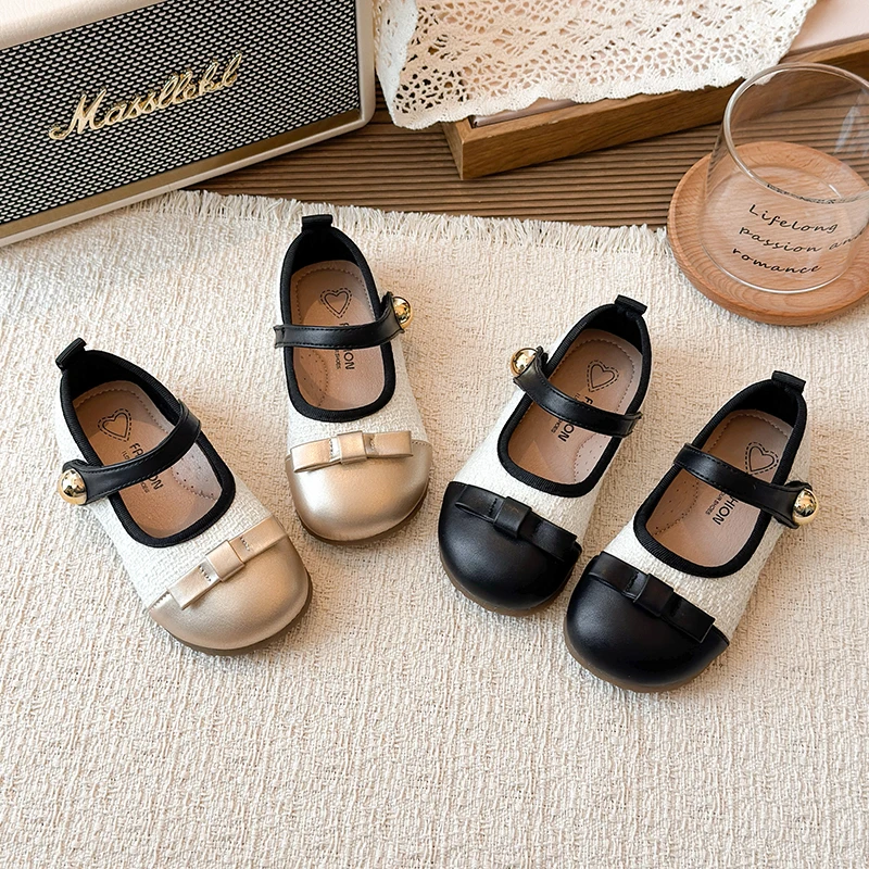 2026 Spring New Children Leather Shoes for Girls Fashion Korean Style Soft Bottom Anti-slippery Versatile Princess Dress Shoes
2026 Spring New Children Leather Shoes for Girls Fashion Korean Style Soft Bottom Anti-slippery Versatile Princess Dress Shoes