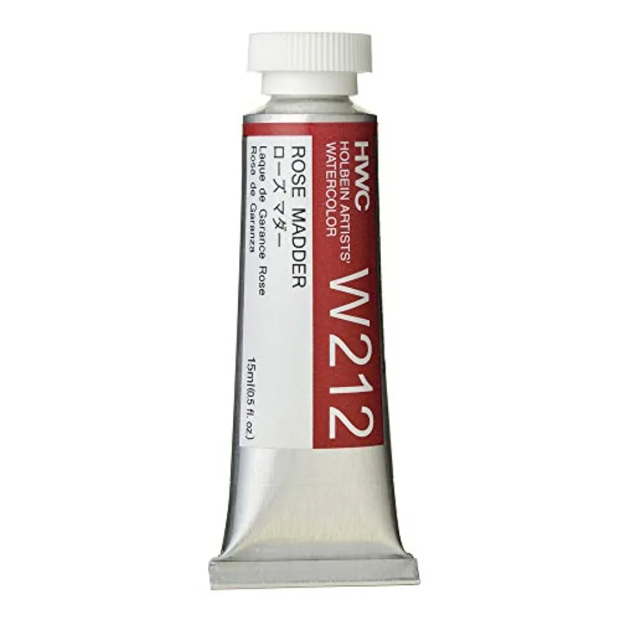Artist's Watercolor 15ml Tube Rose Madder W212
Artist's Watercolor 15ml Tube Rose Madder W212