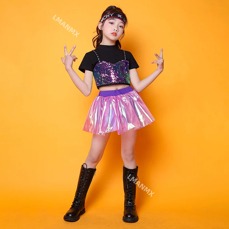 Новый детский костюм для выступлений, джазовый танец, хип-хоп, костюм для уличных танцев, модель с блестками, показ на подиуме, тренд с открытым пупком
Новый детский костюм для выступлений, джазовый танец, хип-хоп, костюм для уличных танцев, модель с блестками, показ на подиуме, тренд с открытым пупком