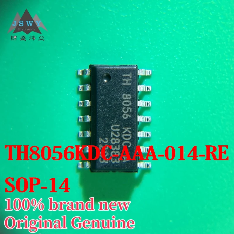 (10/50 pieces) TH8056KDC-AAA-014-RE Silkscreen TH8056KDCA SOP-14 Single-Wire Transceiver Chip, Brand New, Free Shipping
(10/50 pieces) TH8056KDC-AAA-014-RE Silkscreen TH8056KDCA SOP-14 Single-Wire Transceiver Chip, Brand New, Free Shipping