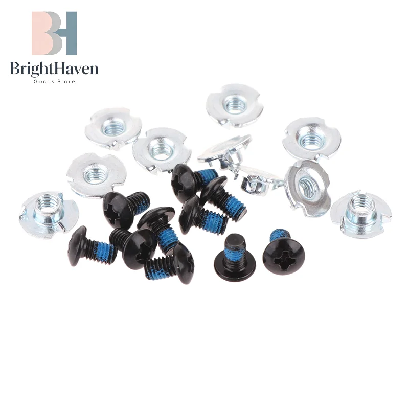 10Pairs Skate Shoes Screws Inline Roller Skate Replacement Repair Mounting Screws Nut Bolt Part Roller Skate Shoes Fittings B.H
10Pairs Skate Shoes Screws Inline Roller Skate Replacement Repair Mounting Screws Nut Bolt Part Roller Skate Shoes Fittings B.H