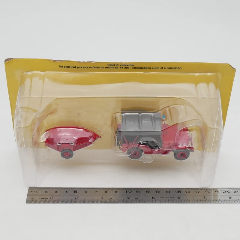 Diecast Ixo 1:43 Scale Willys Jeep Willys Jeep Pump French Fire Engine Alloy Car Model Collectible Toy Gift Souvenir Display
Diecast Ixo 1:43 Scale Willys Jeep Willys Jeep Pump French Fire Engine Alloy Car Model Collectible Toy Gift Souvenir Display