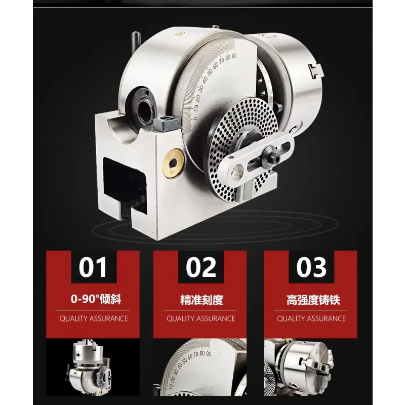 Milling Machine Accessories Dividing Head BS-2 Universal Divided Manual Dividing Head
Milling Machine Accessories Dividing Head BS-2 Universal Divided Manual Dividing Head