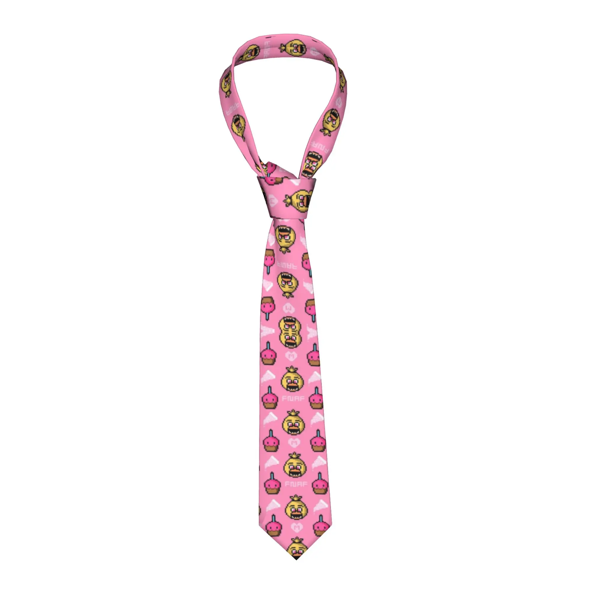 Галстуки Chica Fnaf Freddys Horror Game Bonnie, унисекс, 8 см, милые мультяшные галстуки для мужчин, для свадебных вечеринок, Gravatas
Галстуки Chica Fnaf Freddys Horror Game Bonnie, унисекс, 8 см, милые мультяшные галстуки для мужчин, для свадебных вечеринок, Gravatas
