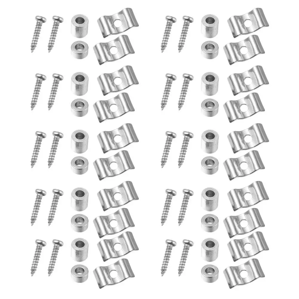 10 Sets Guide Metal Buckles High Quality Guitar Parts Guitar String Heads Knobs String Heads Knobs Electric Accessories
10 Sets Guide Metal Buckles High Quality Guitar Parts Guitar String Heads Knobs String Heads Knobs Electric Accessories