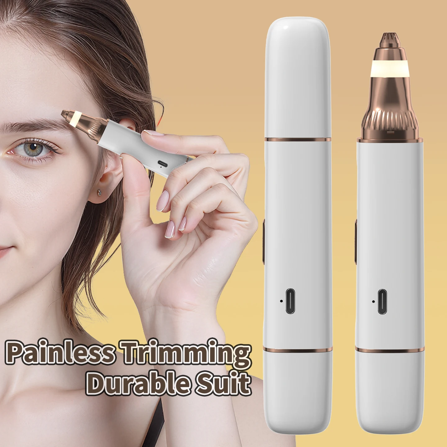 OMUONE 2 in 1 Electric Hair Trimmer for Women Dual Head Lady Shaver Dual-purpose for Shaving and Eyebrow Trimming USB Charging
OMUONE 2 in 1 Electric Hair Trimmer for Women Dual Head Lady Shaver Dual-purpose for Shaving and Eyebrow Trimming USB Charging
