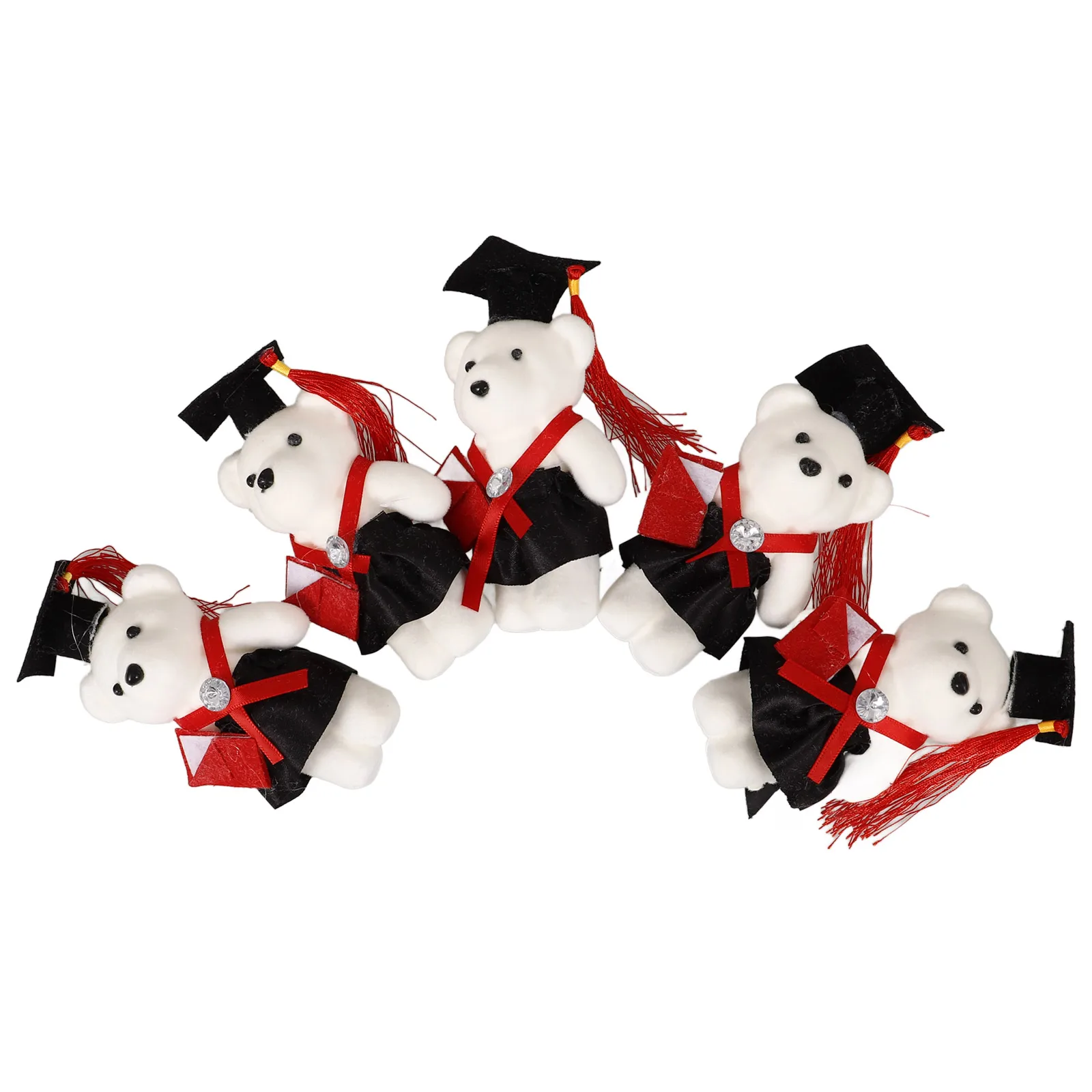 5 Pcs Doctor Bear Bouquet Materials Stuffed Graduation Ornaments Mini Bears Non-woven Fabric Decorated for
5 Pcs Doctor Bear Bouquet Materials Stuffed Graduation Ornaments Mini Bears Non-woven Fabric Decorated for