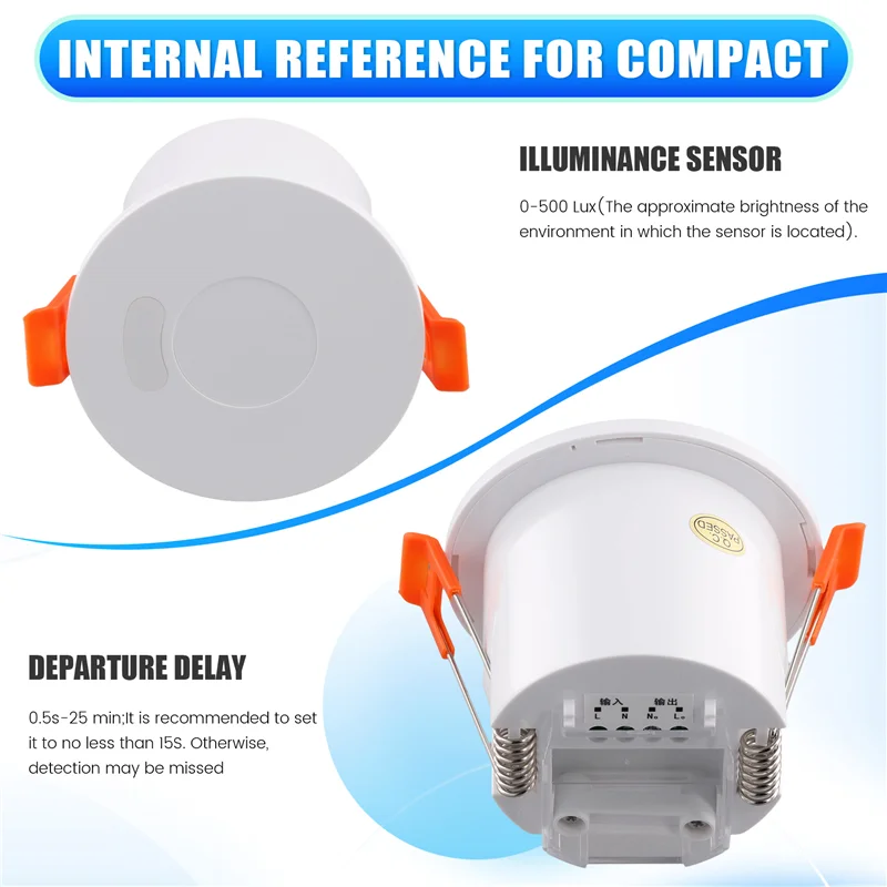 M20K Zigbee Mmwave Human Presence Detector 220V/110V Radar Motion Sensor Relay Lux Light/Distance Detection Tuya
M20K Zigbee Mmwave Human Presence Detector 220V/110V Radar Motion Sensor Relay Lux Light/Distance Detection Tuya