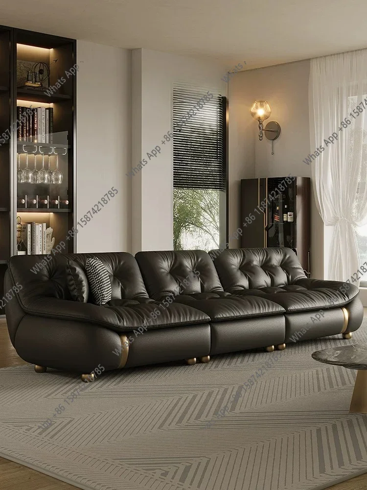 Xx High-end Atmosphere Modern Italian Light Luxury Sailboat Real Top Layer Green Cowhide Sofa Horizontal Living Room
Xx High-end Atmosphere Modern Italian Light Luxury Sailboat Real Top Layer Green Cowhide Sofa Horizontal Living Room