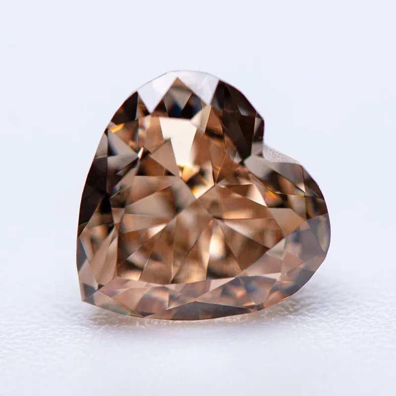 Cubic Zirconia Crushed Ice Cut Champagne Color Heart Shape Charms Beads for Jewelry Making Pendant Materials No Certificate
Cubic Zirconia Crushed Ice Cut Champagne Color Heart Shape Charms Beads for Jewelry Making Pendant Materials No Certificate