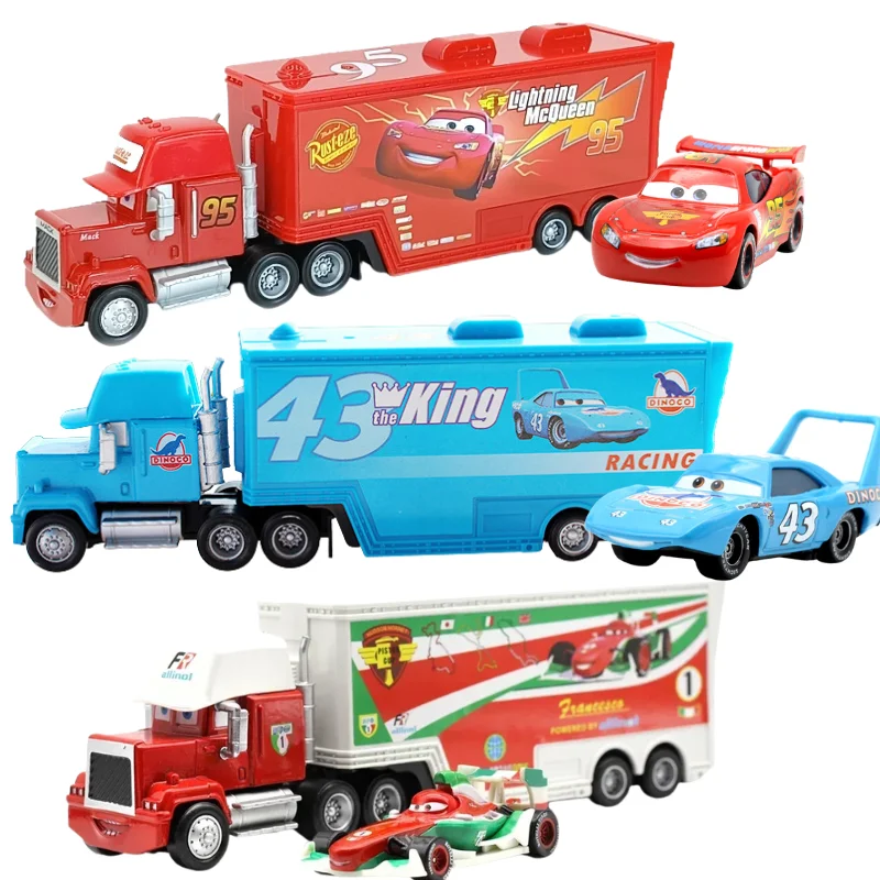 #2026 Pixar Cars And Trucks Toy Set Lightning Mcqueen Uncle Mack The King Cruz 1/43 Diecast Model Trucks NEW YEAR Gift for Kids
#2026 Pixar Cars And Trucks Toy Set Lightning Mcqueen Uncle Mack The King Cruz 1/43 Diecast Model Trucks NEW YEAR Gift for Kids