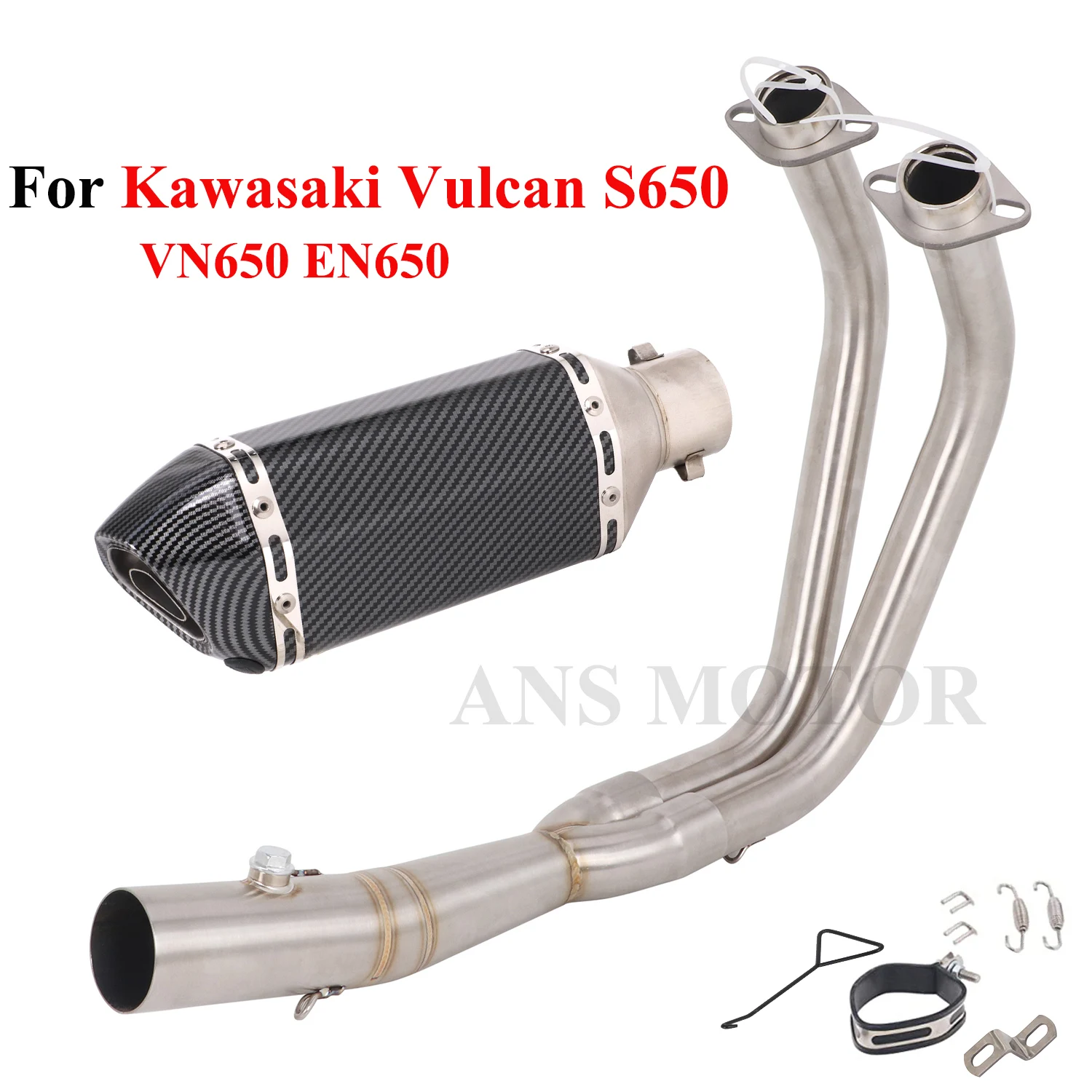For Kawasaki Vulcan S650 VN650 EN650 Motorcycle Exhaust 51MM Slip On Muffler Pipe Vulcan Exhaust
For Kawasaki Vulcan S650 VN650 EN650 Motorcycle Exhaust 51MM Slip On Muffler Pipe Vulcan Exhaust