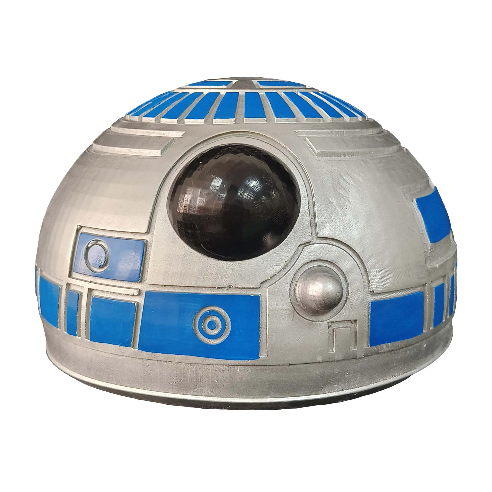 SW R2D2 robot Latex Full Face Mask Wars Movie Theme Party Props Halloween Cosplay Costume Accessories
SW R2D2 robot Latex Full Face Mask Wars Movie Theme Party Props Halloween Cosplay Costume Accessories